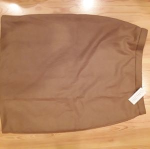 Khaki Pencil Skirt / Sweet Salt Clothing Modest